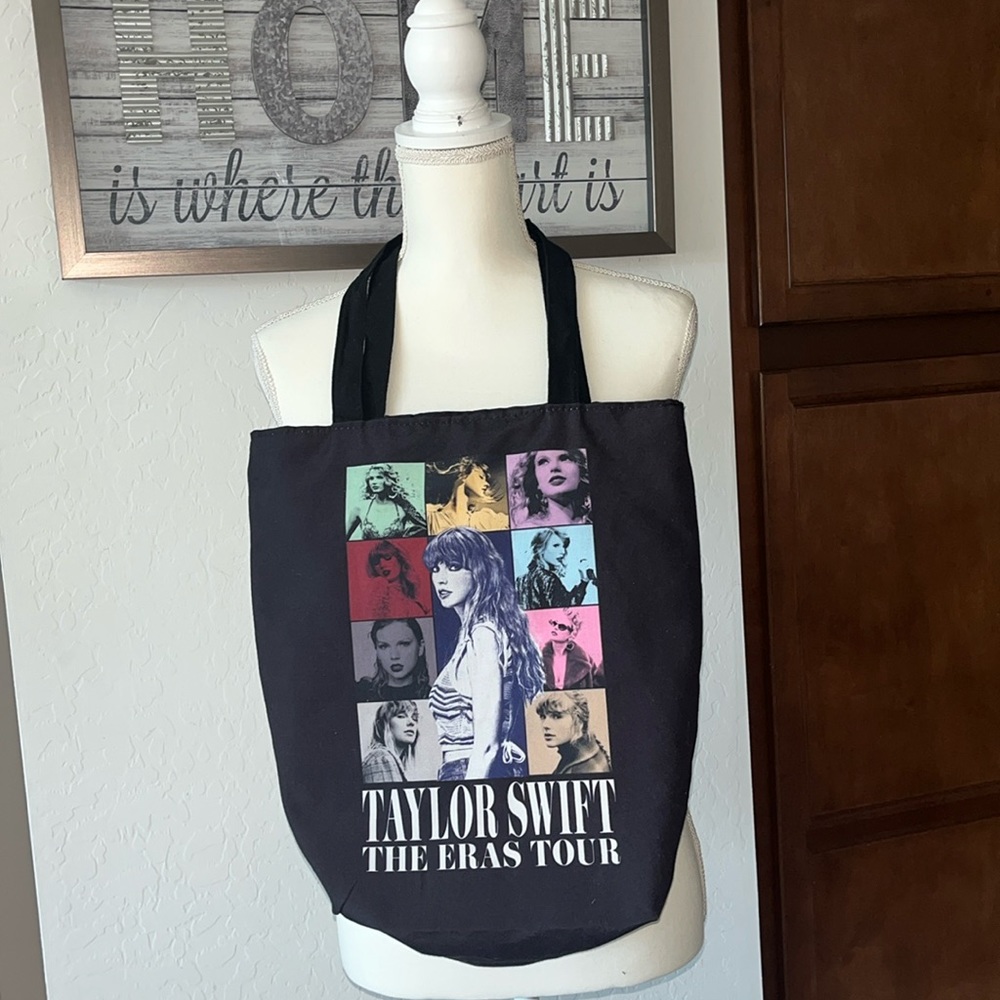 Taylor Swift Black Tote Bag